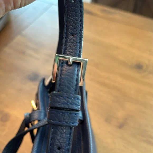 Kate Spade Navy and Cream Satchel - Picture 13 of 15